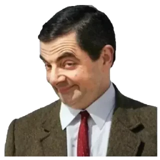 Sticker from Mr. Bean