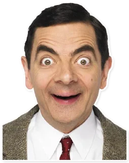 Sticker from Mr. Bean