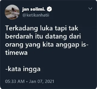 Sticker from ketikan hati