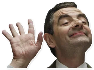 Sticker from Mr. Bean