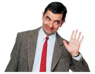 Sticker from Mr. Bean