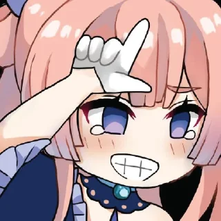 😜 emoji Chibi Genshin Telegram sticker 12 of 31
