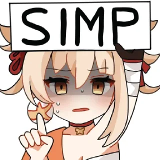 😰 emoji Chibi Genshin Telegram sticker 13 of 31