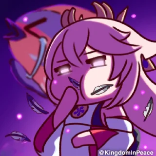 Sticker from Genshin Chibi [@KingdomInPeace]
