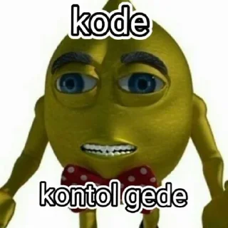😄 emoji @stickermemeindonesia Kelamin Pria Telegram sticker 23 of 50