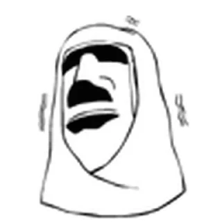 🥶 emoji ᯽ The MOAI ᯽│@laddukadabba2│@stickermaze ᯽ Telegram sticker 6 of 29