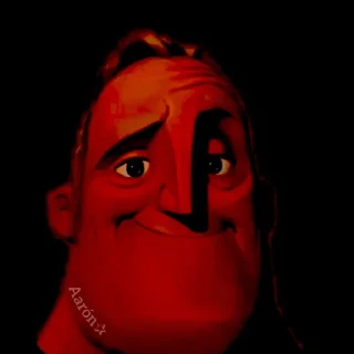 😀 emoji Mr. Increíble Perturbado 💀 Telegram sticker 13 of 15