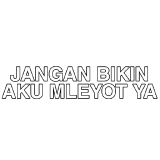 Sticker from Gatau apa @gabsyosi