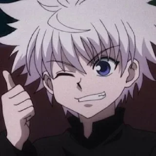 Sticker from Killua