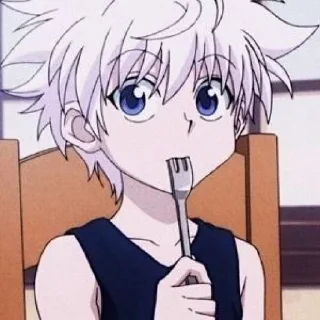 Sticker from Killua