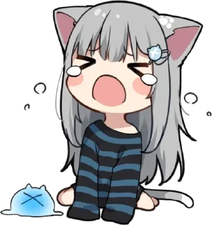 😭 emoji AOA Telegram sticker 8 of 52