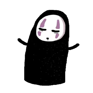 😊 emoji Kaonashi 2 @RmXoX Telegram sticker 23 of 24
