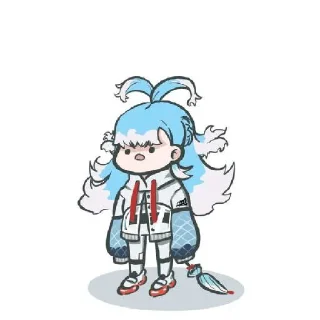 Sticker from Kobo Kanaeru