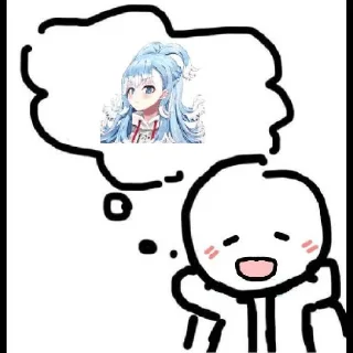 Sticker from Kobo Kanaeru