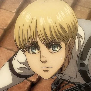Sticker from Armin arlert