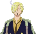 Sticker from sanji