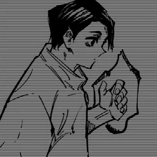 ✨ emoji @stikeranimex — ⩩ Yuta okkotsu Telegram sticker 14 of 35