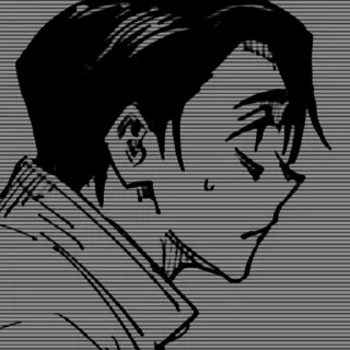 ✨ emoji @stikeranimex — ⩩ Yuta okkotsu Telegram sticker 5 of 35