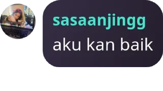 Sticker from sasaanjingg and akuuuuu pack by @QuotLyBot