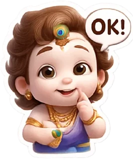 Sticker from Little Krishh_ ❍⏤͟͞●𝐃𝐉❜✘"𝐎𝐍 𝐕𝐈
