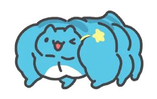 😉 emoji 貓貓蟲-咖波 奇怪咖波總動員 @moe_sticker_bot Telegram sticker 20 of 24