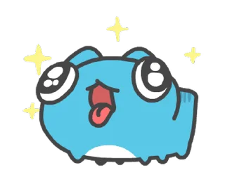 🤩 emoji 貓貓蟲-咖波 奇怪咖波總動員 @moe_sticker_bot Telegram sticker 7 of 24
