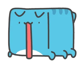 😯 emoji 貓貓蟲-咖波 奇怪咖波總動員 @moe_sticker_bot Telegram sticker 6 of 24
