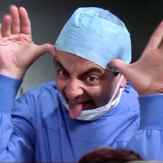 😝 emoji Mr Bean 🐻 @DS_ThePotterHead Telegram sticker 6 of 30