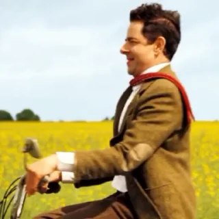 🏃 emoji Mr Bean 🐻 @DS_ThePotterHead Telegram sticker 11 of 30