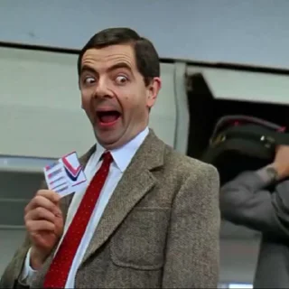 Sticker from Mr Bean 🐻 @DS_ThePotterHead