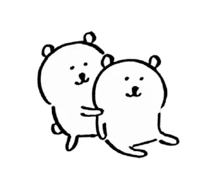 Sticker from 對自己吐槽的白熊(動態2)