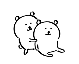 Sticker from 對自己吐槽的白熊(動態2)