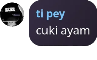 Sticker from ti pey