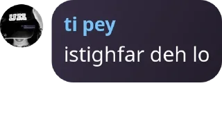 Sticker from ti pey