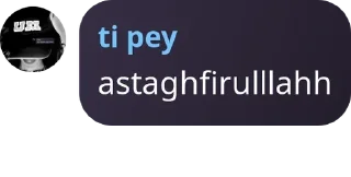Sticker from ti pey