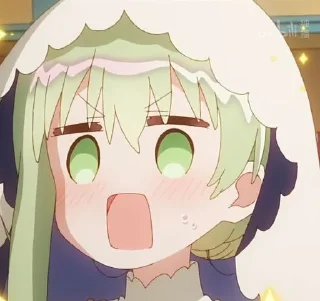 😳 emoji 熙熙咔酱空蓝的白圣女 Telegram sticker 19 of 38