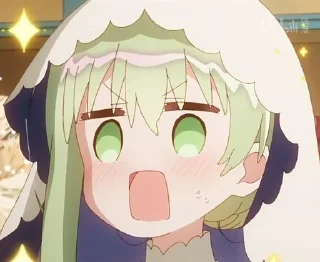 😲 emoji 熙熙咔酱空蓝的白圣女 Telegram sticker 23 of 38