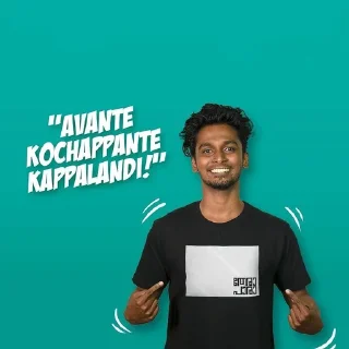 😂 emoji Karikku🌟 pack by @malayalamstickerz Telegram sticker 20 of 30