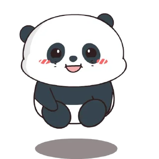 Sticker from Baby Panda : Pop-up stickers @deazzle @cremium