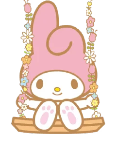 Sticker from My Melody Pop-Up Stickers @deazzle