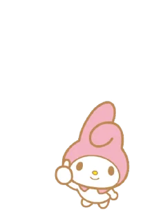 Sticker from My Melody Pop-Up Stickers @deazzle