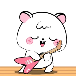 ⭐ emoji Michi The Mouse 3 : Pop-up stickers @deazzle Telegram sticker 9 of 24