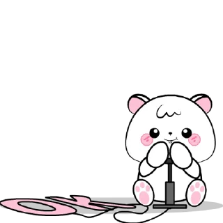 ⭐ emoji Michi The Mouse 3 : Pop-up stickers @deazzle Telegram sticker 5 of 24