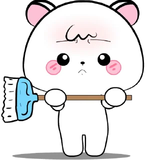 ⭐ emoji Michi The Mouse 3 : Pop-up stickers @deazzle Telegram sticker 17 of 24