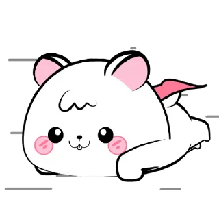 ⭐ emoji Michi The Mouse 3 : Pop-up stickers @deazzle Telegram sticker 4 of 24