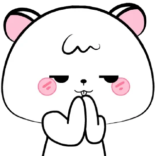 ⭐ emoji Michi The Mouse 3 : Pop-up stickers @deazzle Telegram sticker 7 of 24
