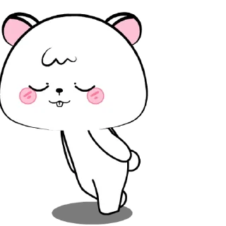 ⭐ emoji Michi The Mouse 3 : Pop-up stickers @deazzle Telegram sticker 14 of 24