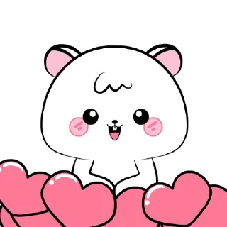 ⭐ emoji Michi The Mouse 3 : Pop-up stickers @deazzle Telegram sticker 3 of 24