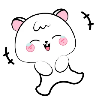 ⭐ emoji Michi The Mouse 3 : Pop-up stickers @deazzle Telegram sticker 13 of 24