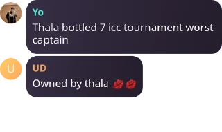 💋 emoji Cricket Lafda Gc pack by @QuotLyBot Telegram sticker 10 of 120